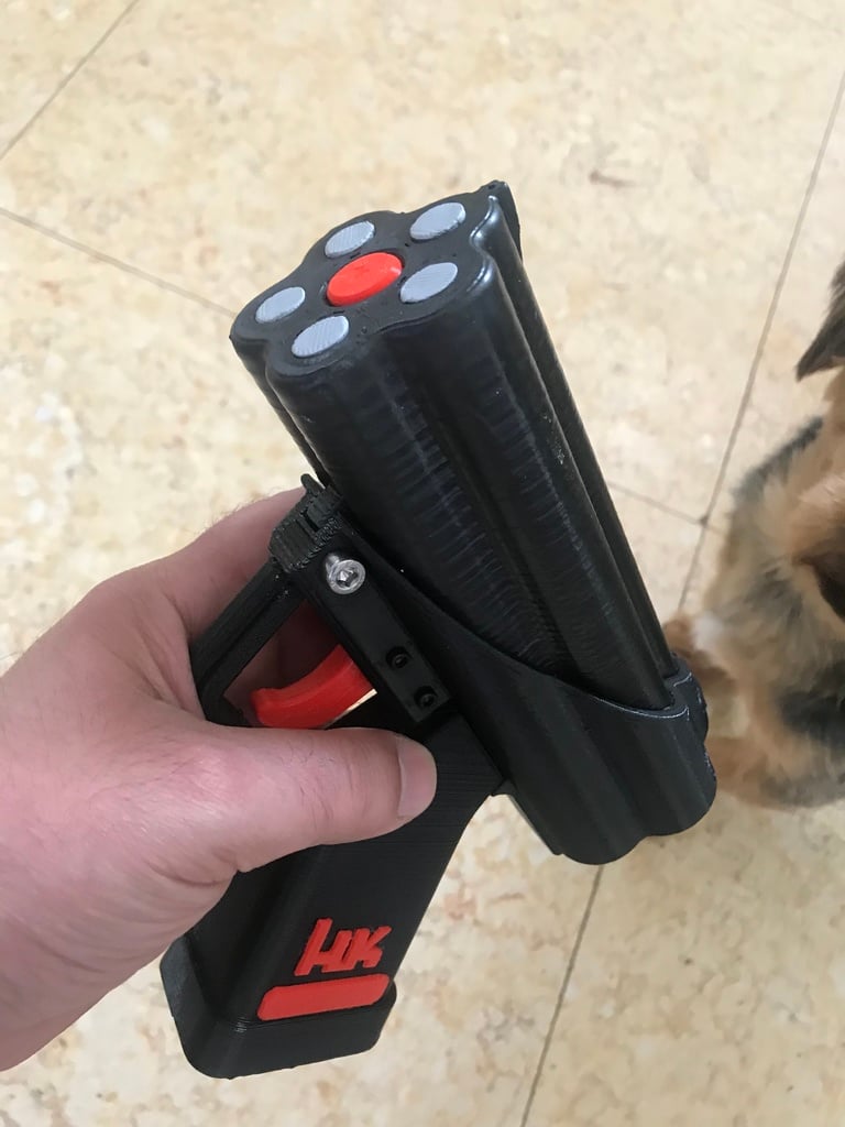 3D printed H&K P11 (Underwater Pistol Prop)・Cults