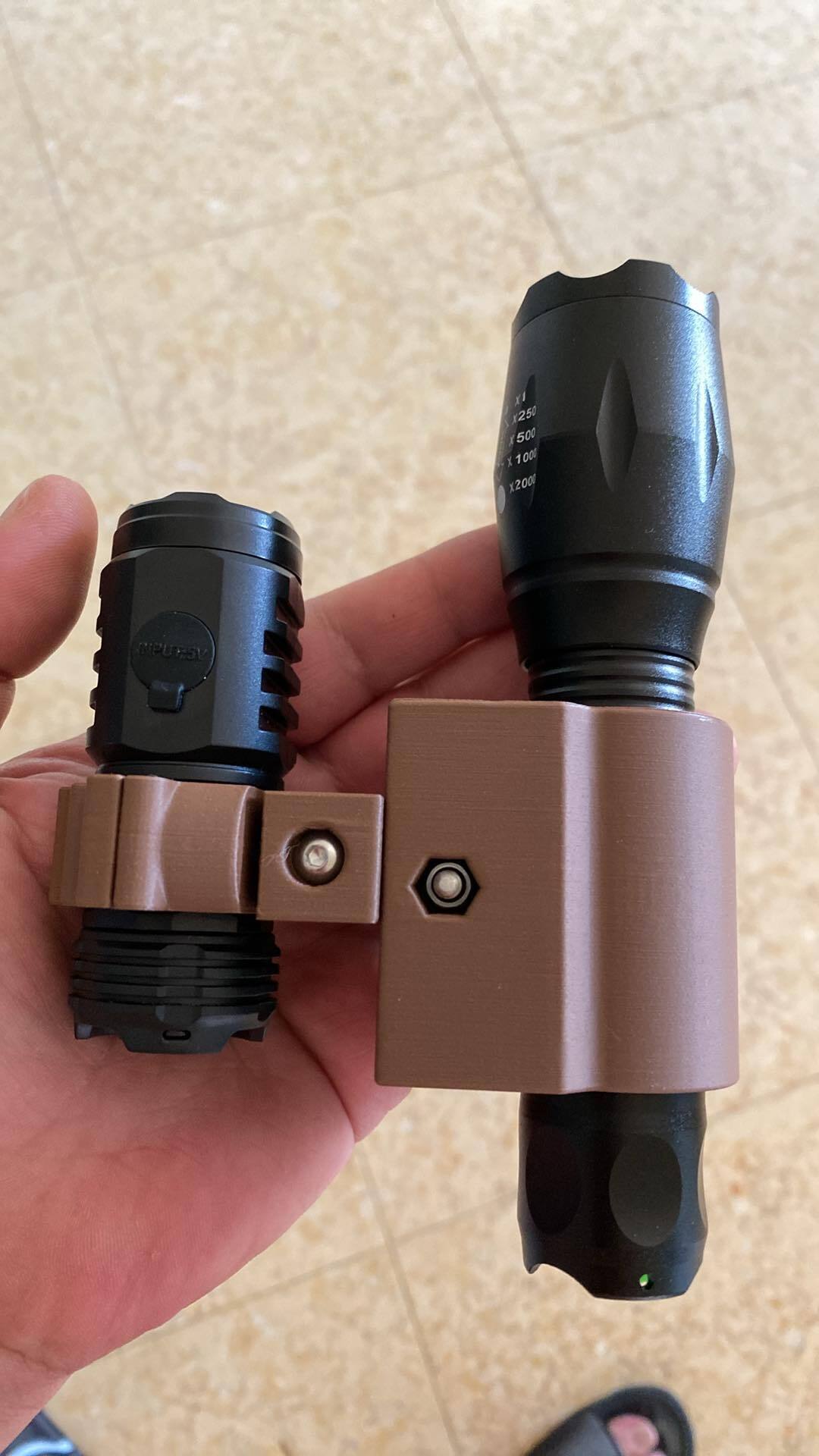 3D print Tacticool Light Attachment for X Bow・Cults