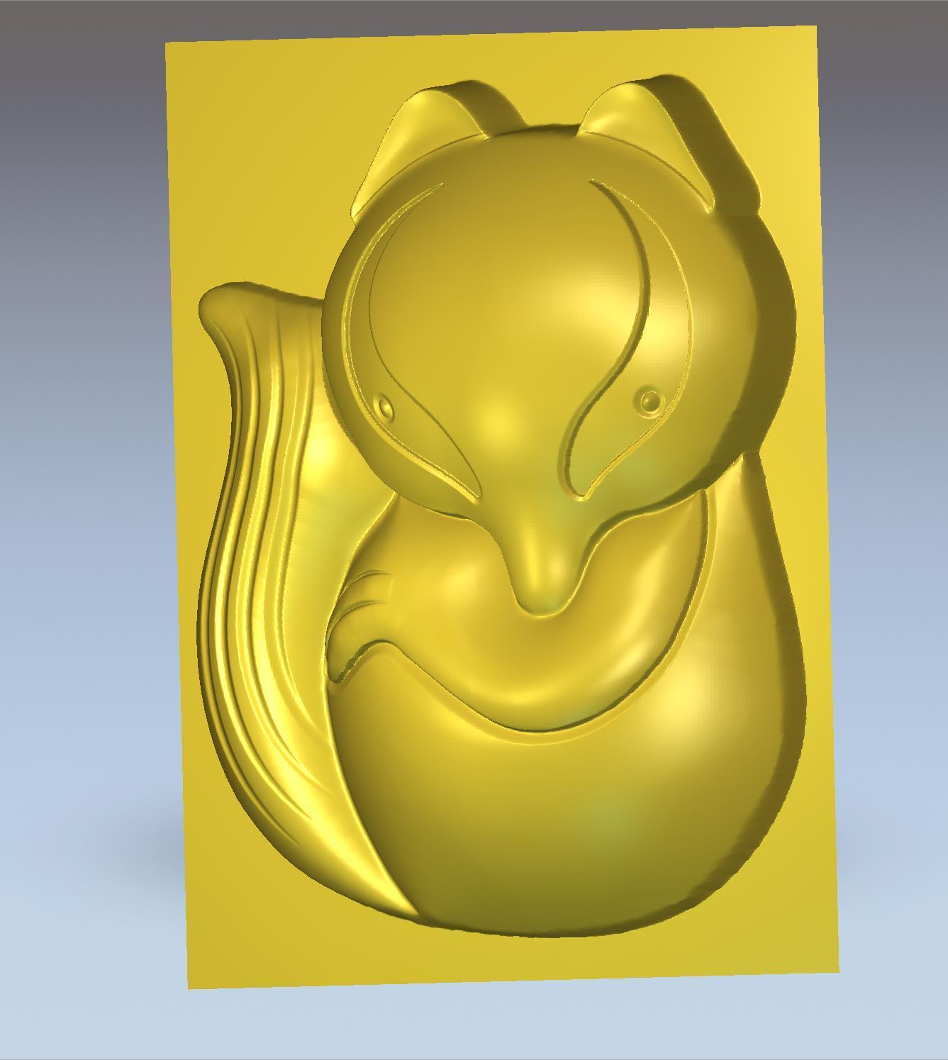 Free STL file fox pendant 🦊 (OBJ)・3D printer model to download・Cults