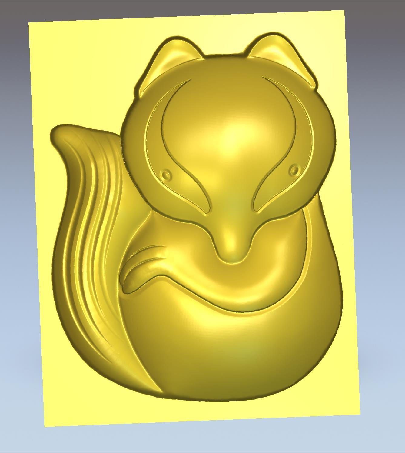 Free STL file fox pendant 🦊 (OBJ)・3D printer model to download・Cults