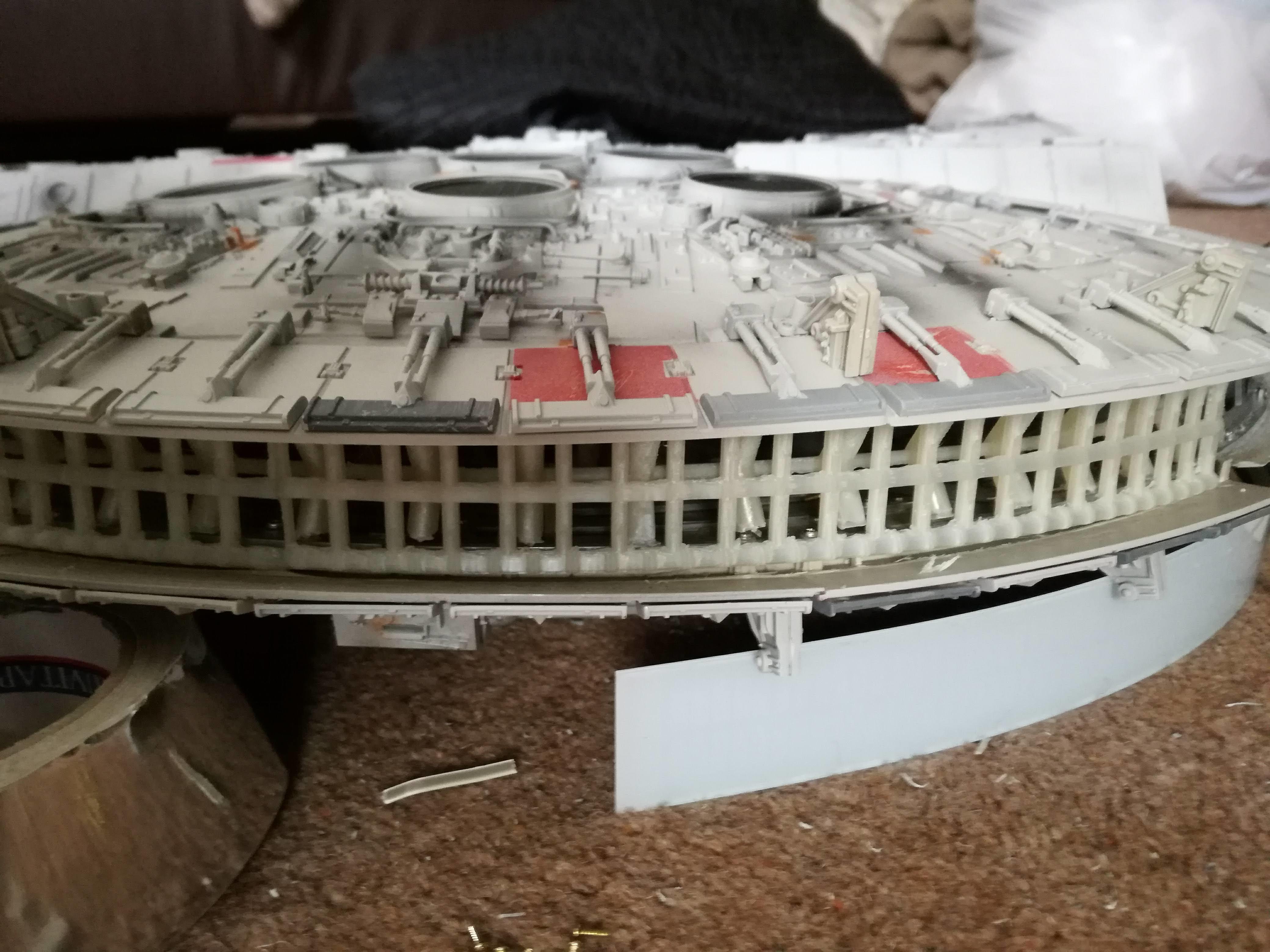 ✨ Millennium Falcon Deagostini ENGINE COVER・Free STL File