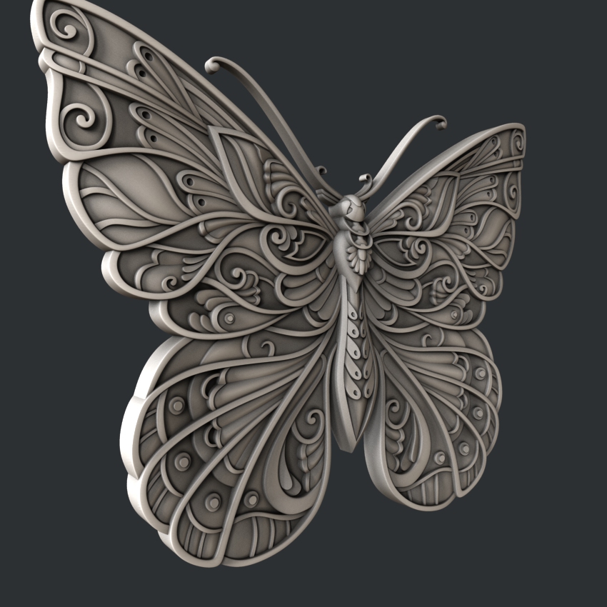 STL file Butterfly 🦋 ・Design to download and 3D print・Cults