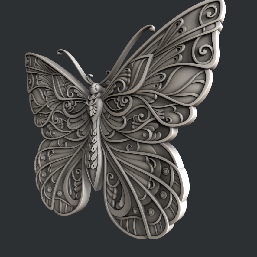 STL file Butterfly 🦋 ・Design to download and 3D print・Cults