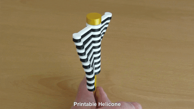 👽 Printable Helicone・Free STL File for ・Cults