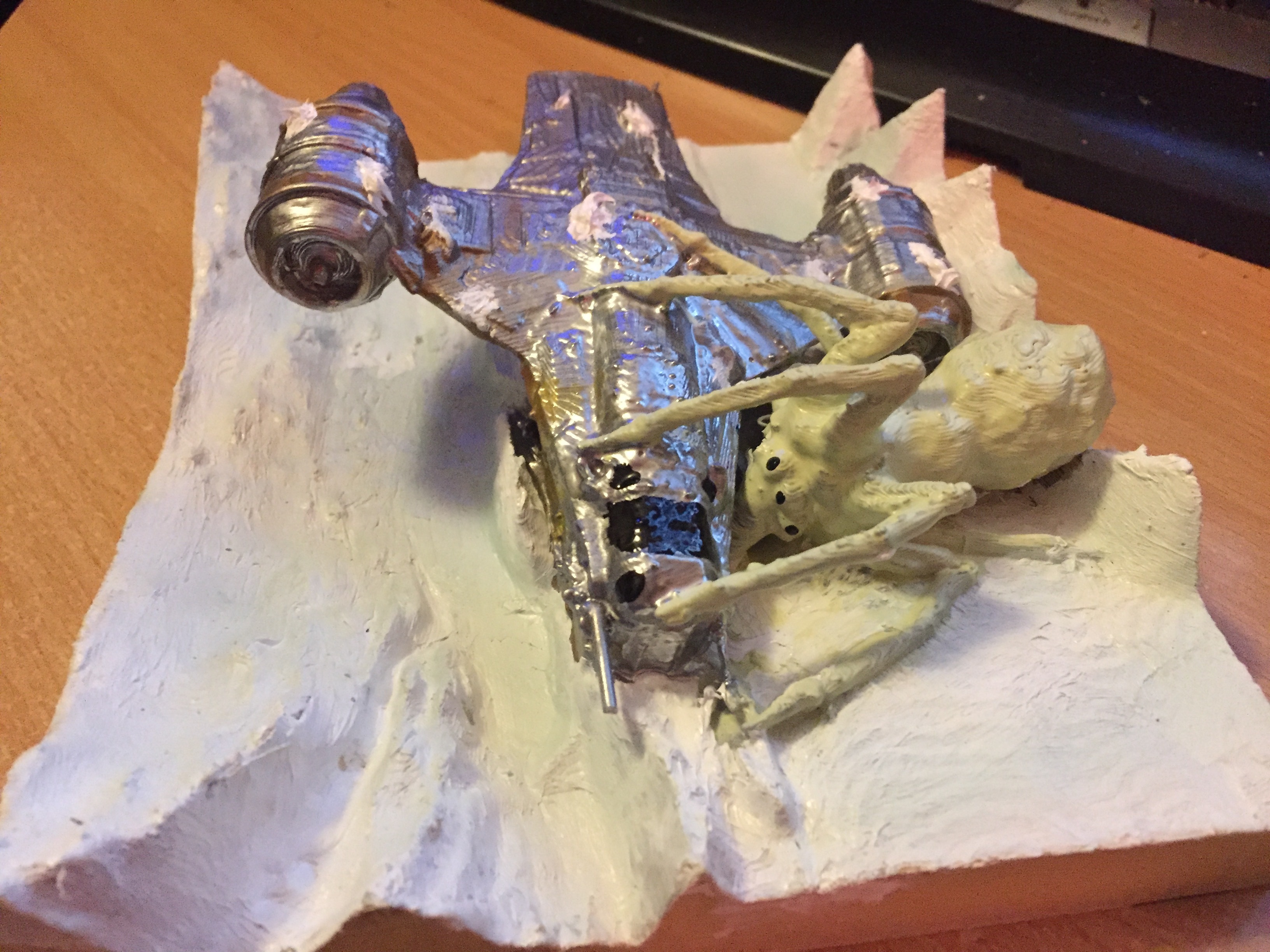 Razor Crest Diorama