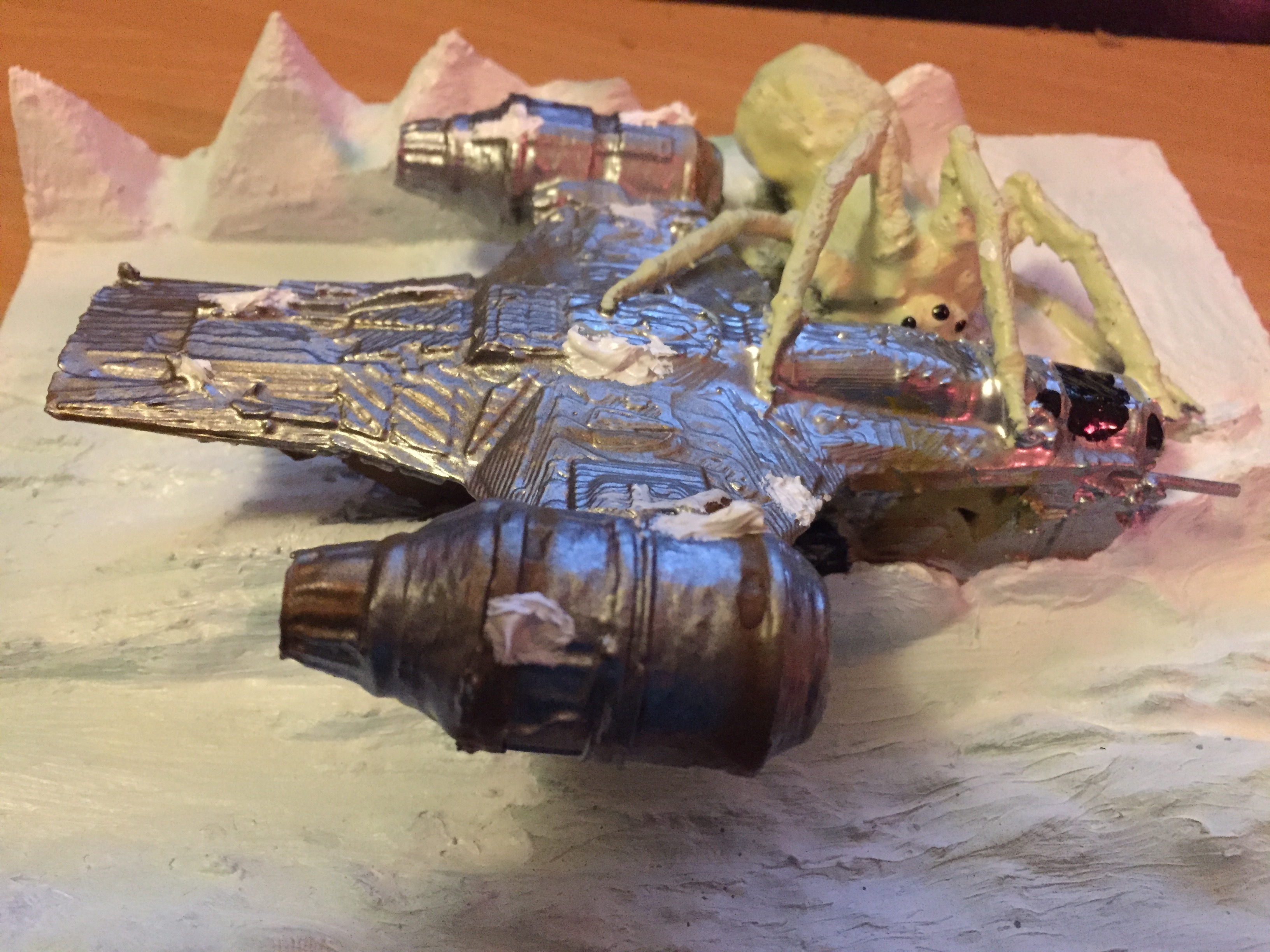 Razor Crest Diorama