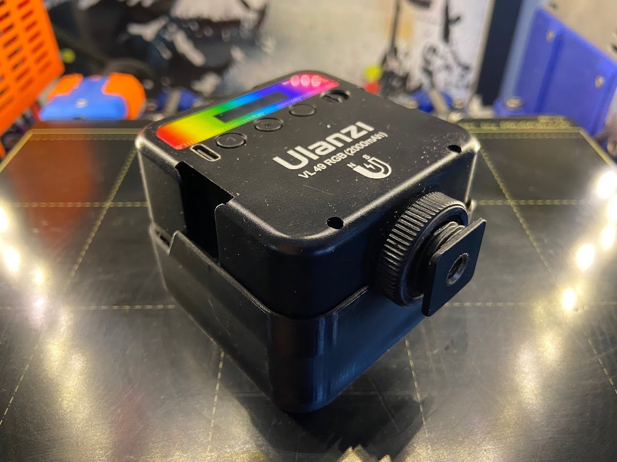 3D printing Ulanzi VL49 light grid・Cults