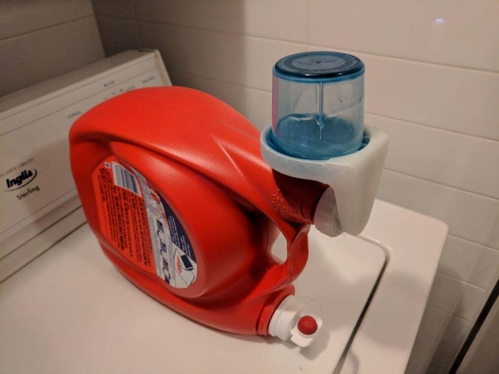 3D printable Laundry Detergent Cup Drain・Cults