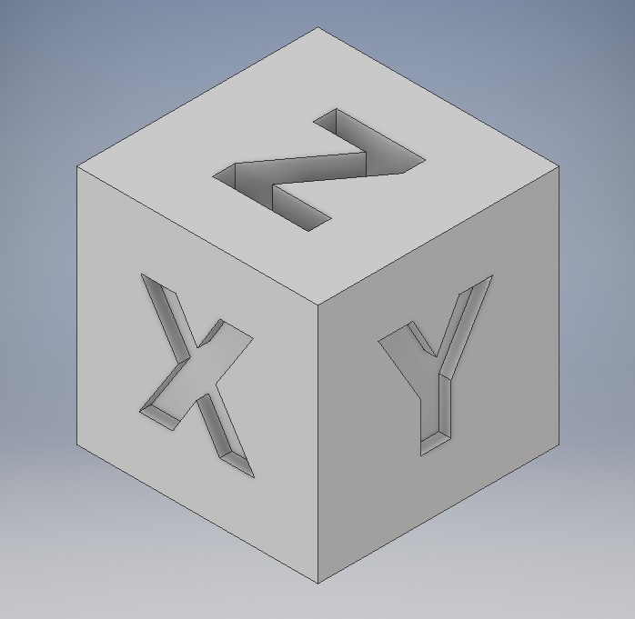 Fichier STL Cube Calibration Imprimante XYZ 🪓 ・Modèle pour impression