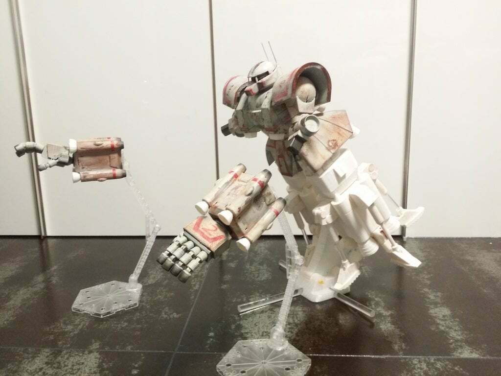 🎲 1:48 MSN-01 Psycommu Test High Mobility Type Zaku II ver