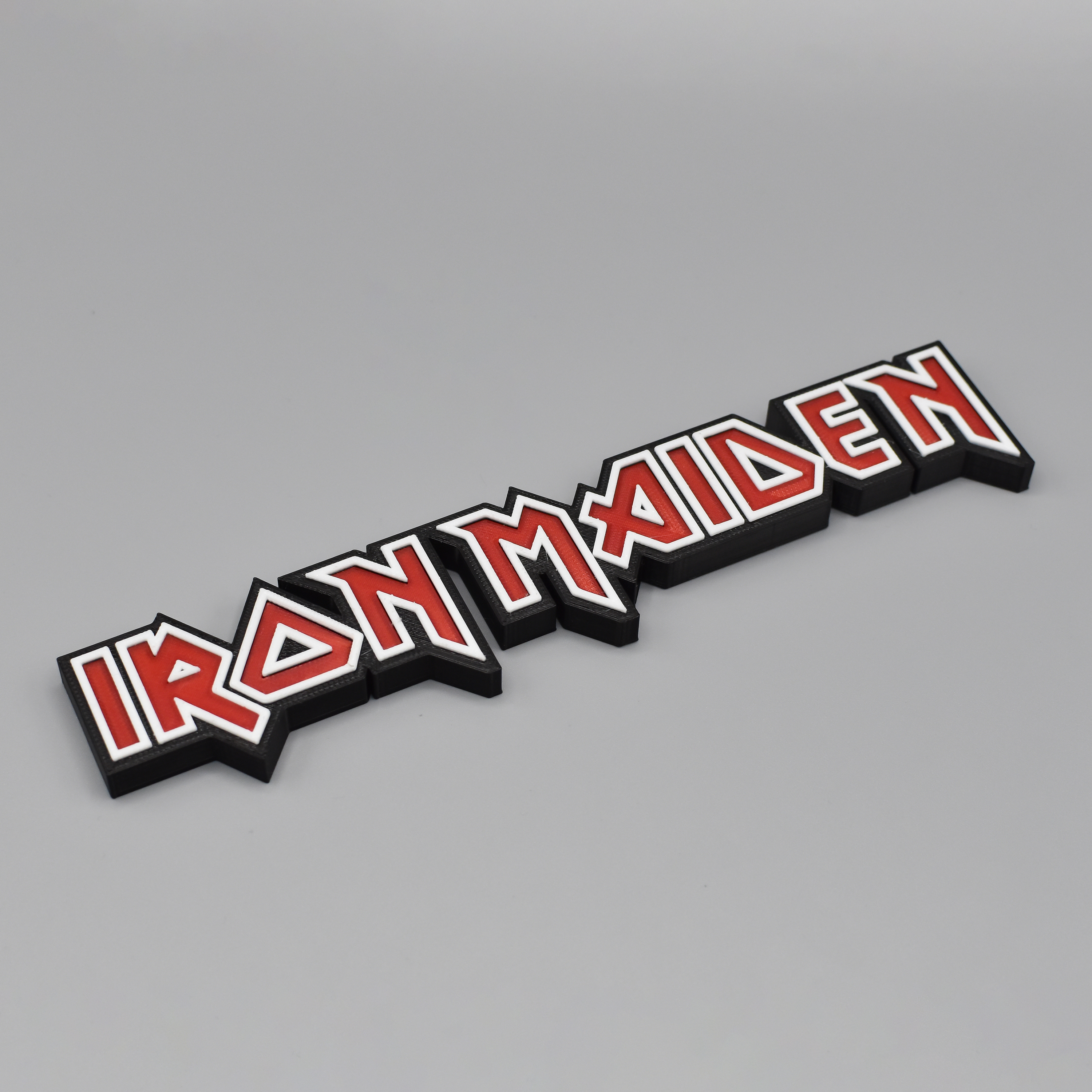 🎵 Iron Maiden modular Logo / Lettering・ STL File for ・Cults