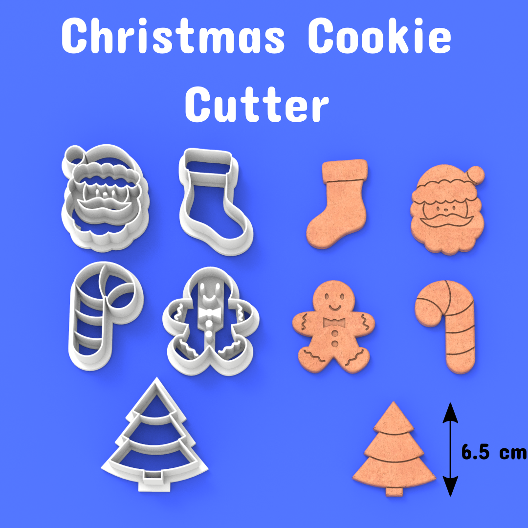 3D file Christmas Cookie Cutter Set - 10 models 🎄 ・3D printing model to ...