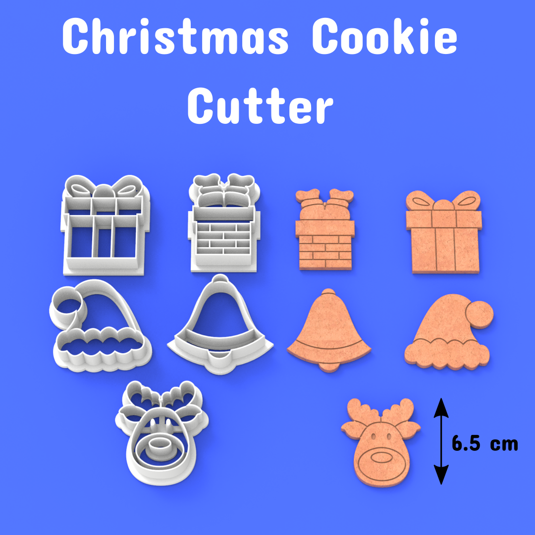 3D file Christmas Cookie Cutter Set - 10 models 🎄 ・3D printing model to ...