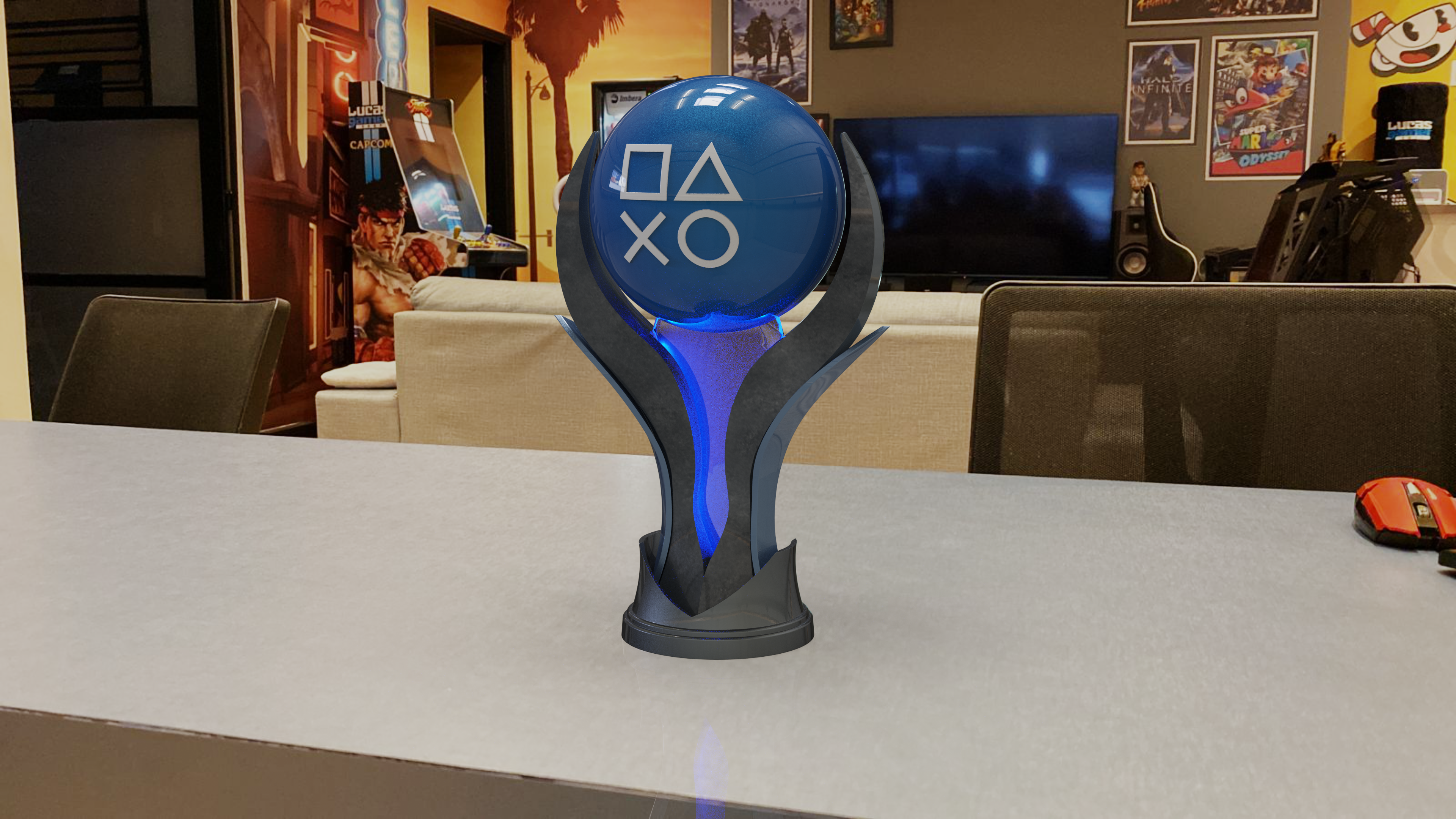 🏆 PS5プラチナトロフィー・ STL ファイル（用）・Cults