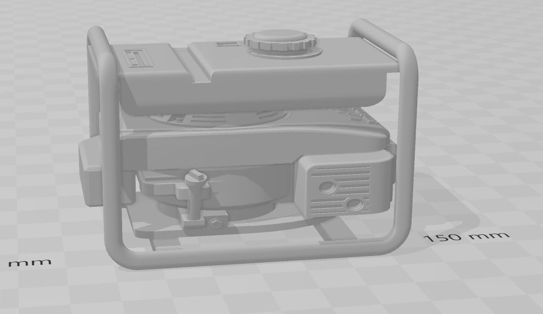 🌆 Generator set 1/10・ STL File for ・Cults