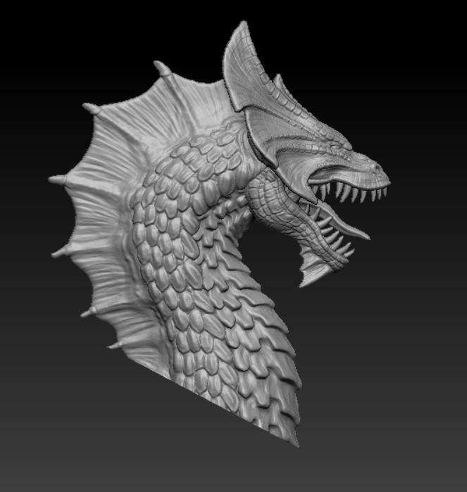 STL file RPG - Fantasy Dragon 7 🐉 ・3D printable model to download・Cults