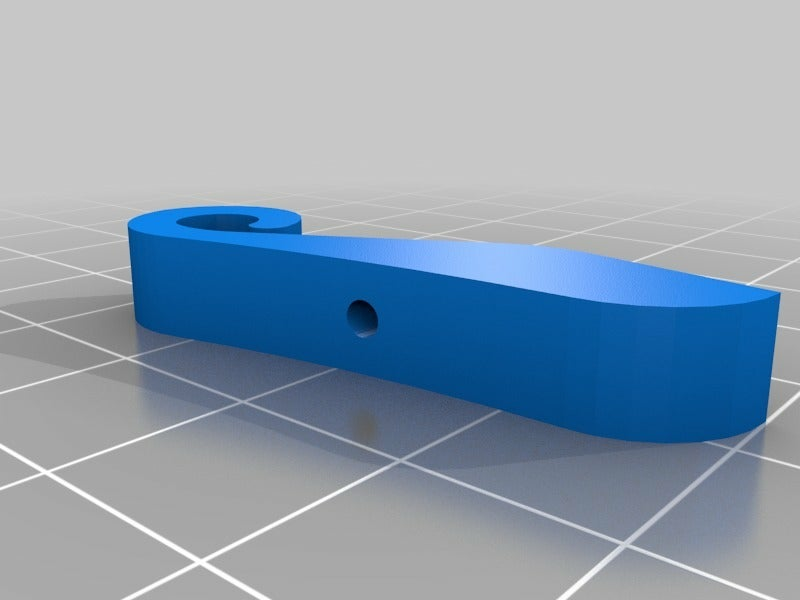 Free STL file Rubber band launched glider / Avión con lanzador de goma