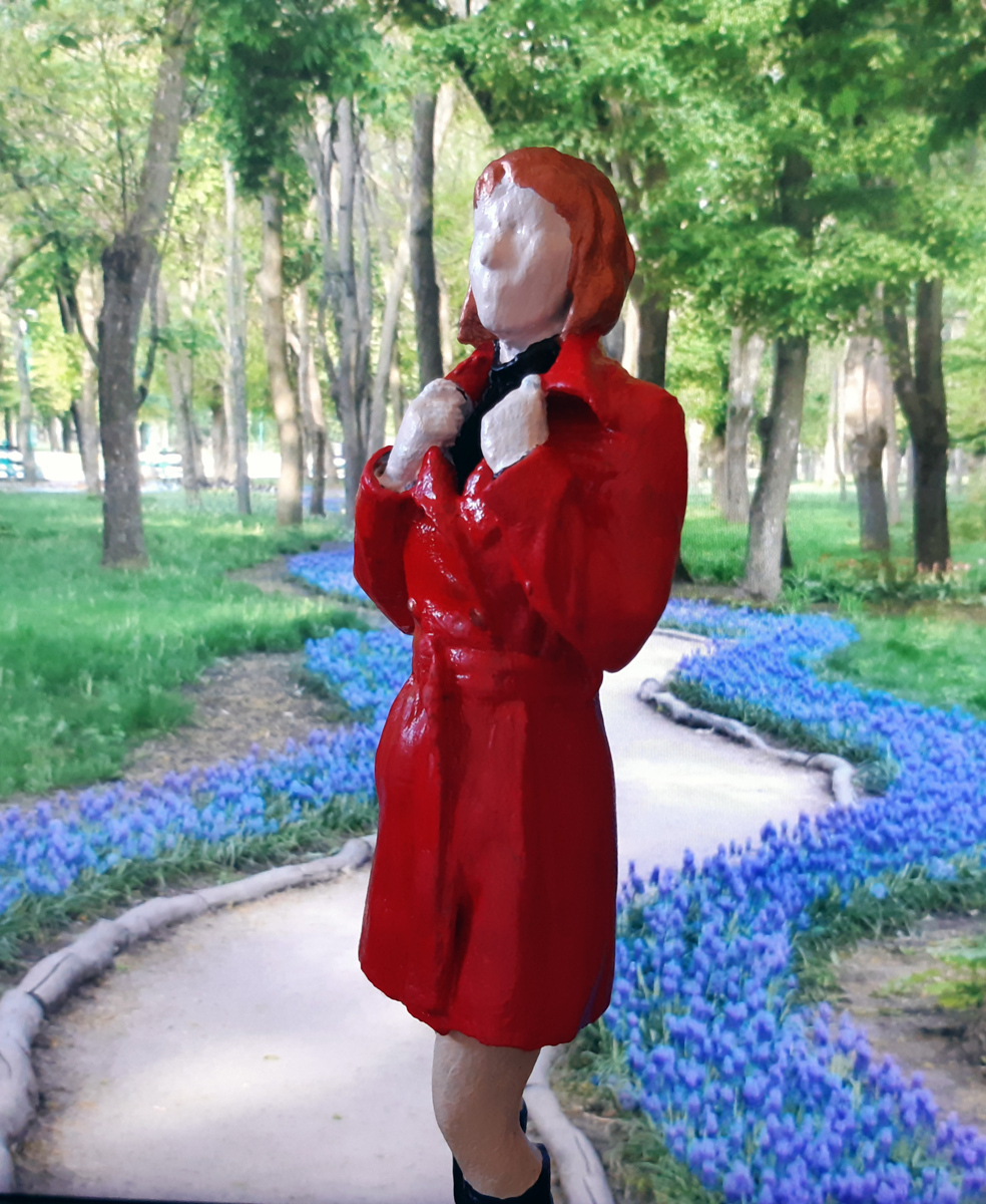 Stl Rouge Fichier STL gratuit Femme en rouge 🗿 ・Modèle pour imprimante 3D à ...