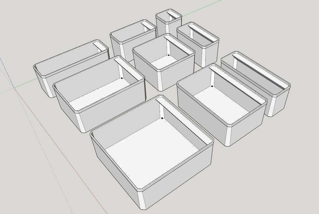 🏷️ Sortimo + LABEL T-Boxx/L-Boxx inserts with 12mm Dymo label shelf ...