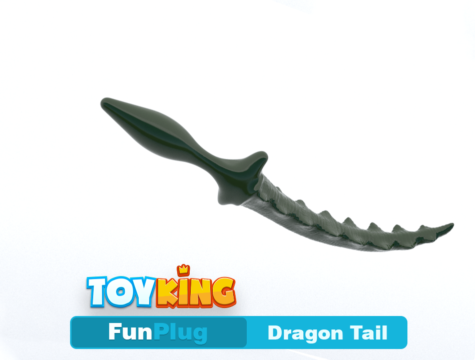 Dragon tail - Buttplug STL File for Cults