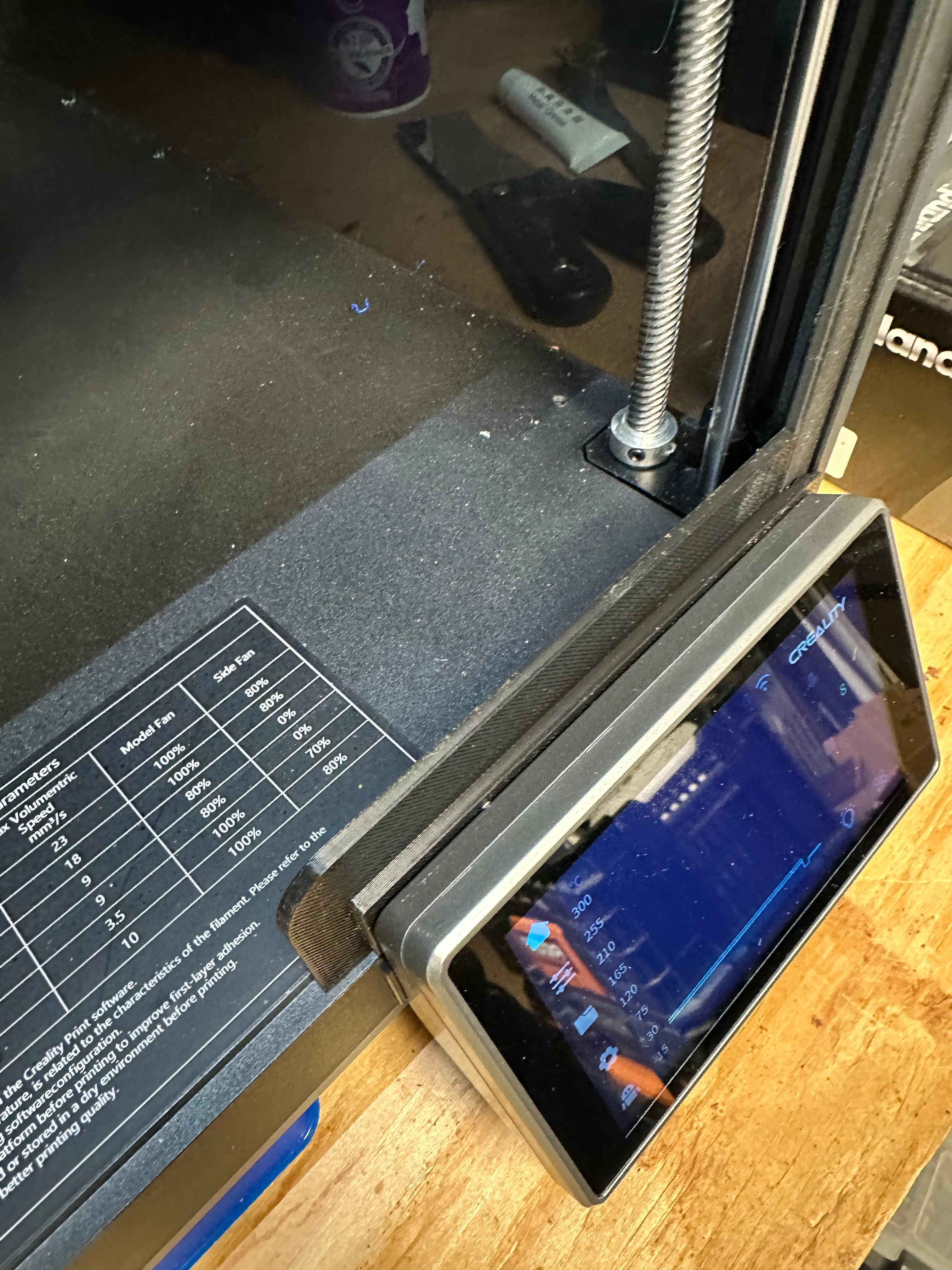 3D printing Door cover for Creality K1/K1 Max・Cults