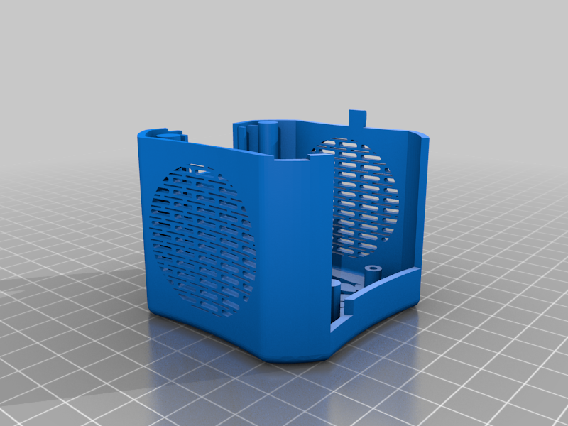 Free STL file Ender+3+V2 fan cover 002 🧞‍♂️ ・Design to download and 3D