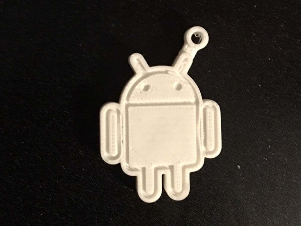 3D printed Android Key Fob... every Android owner should print one!・Cults