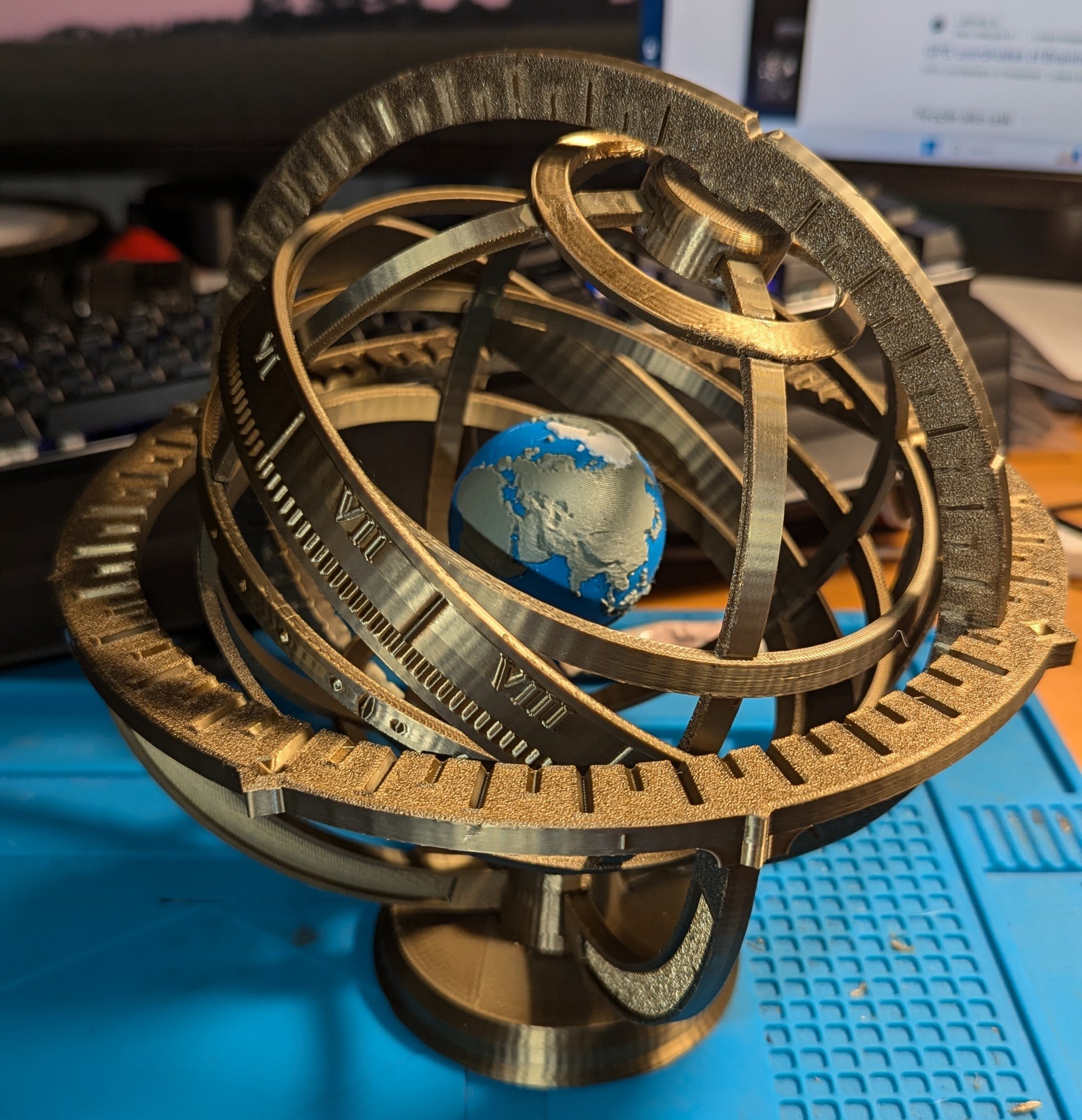 👽 Armillary Sphere・3D Print・Cults