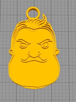 👋 hello neighbor keychain・Free STL File for ・Cults