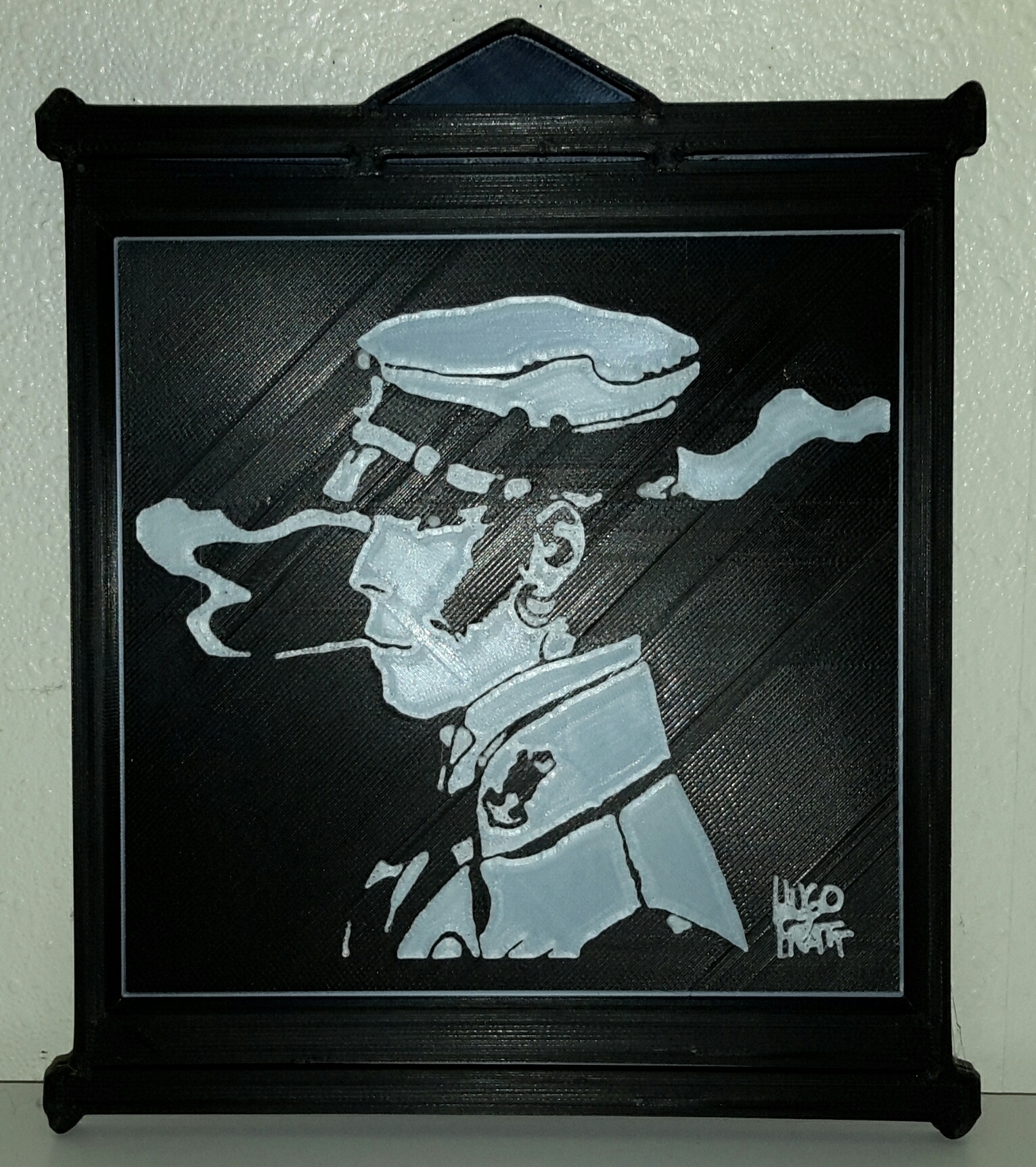 Affiche encadrée Corto Maltese de Hugo Pratt : Avevo un appuntamento 40