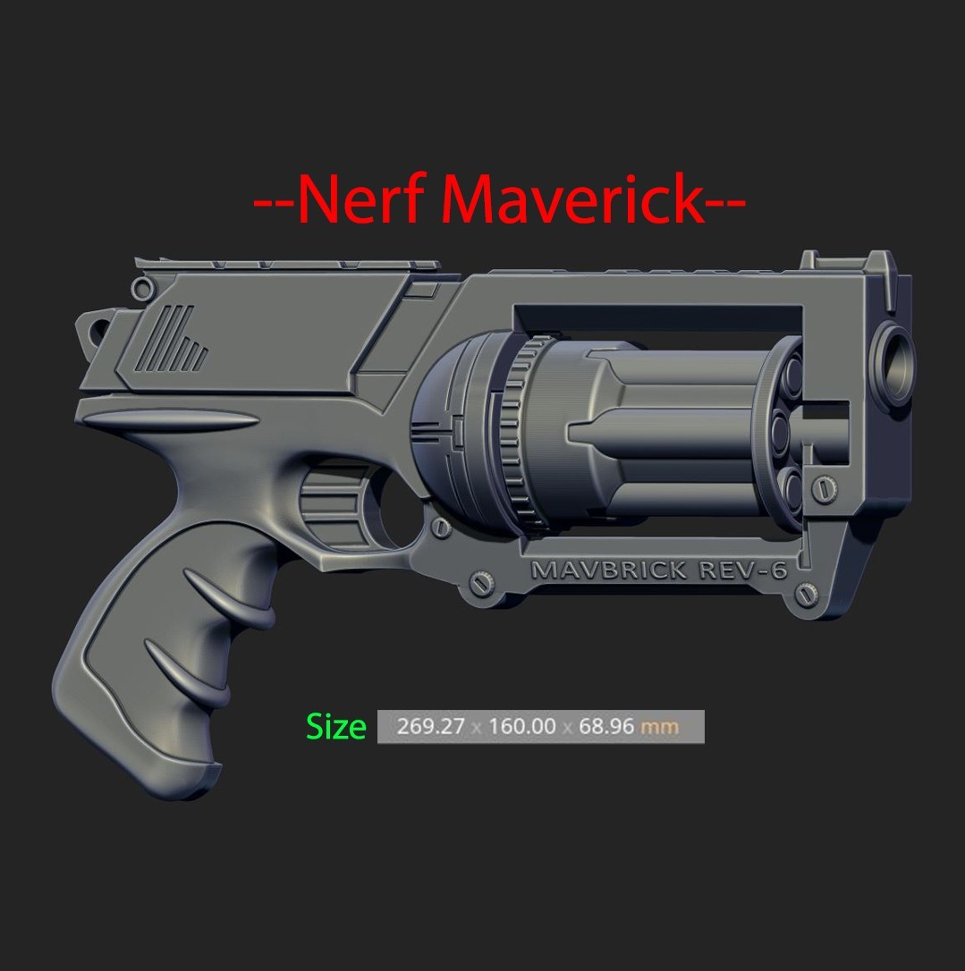 NERF Strife 修正版 / NERF Maverick 修正版 NERF Strife 修正版 / NERF Maverick 修正版 - メルカリ