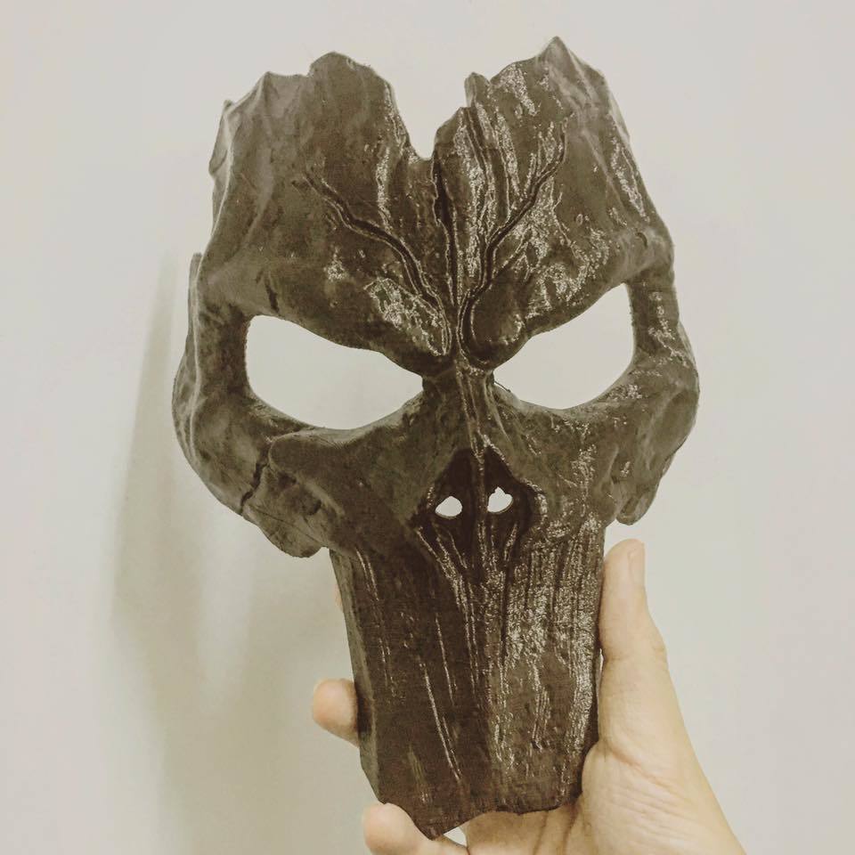 🪖 Death Mask - Darksiders 3D print model・3D Print with the