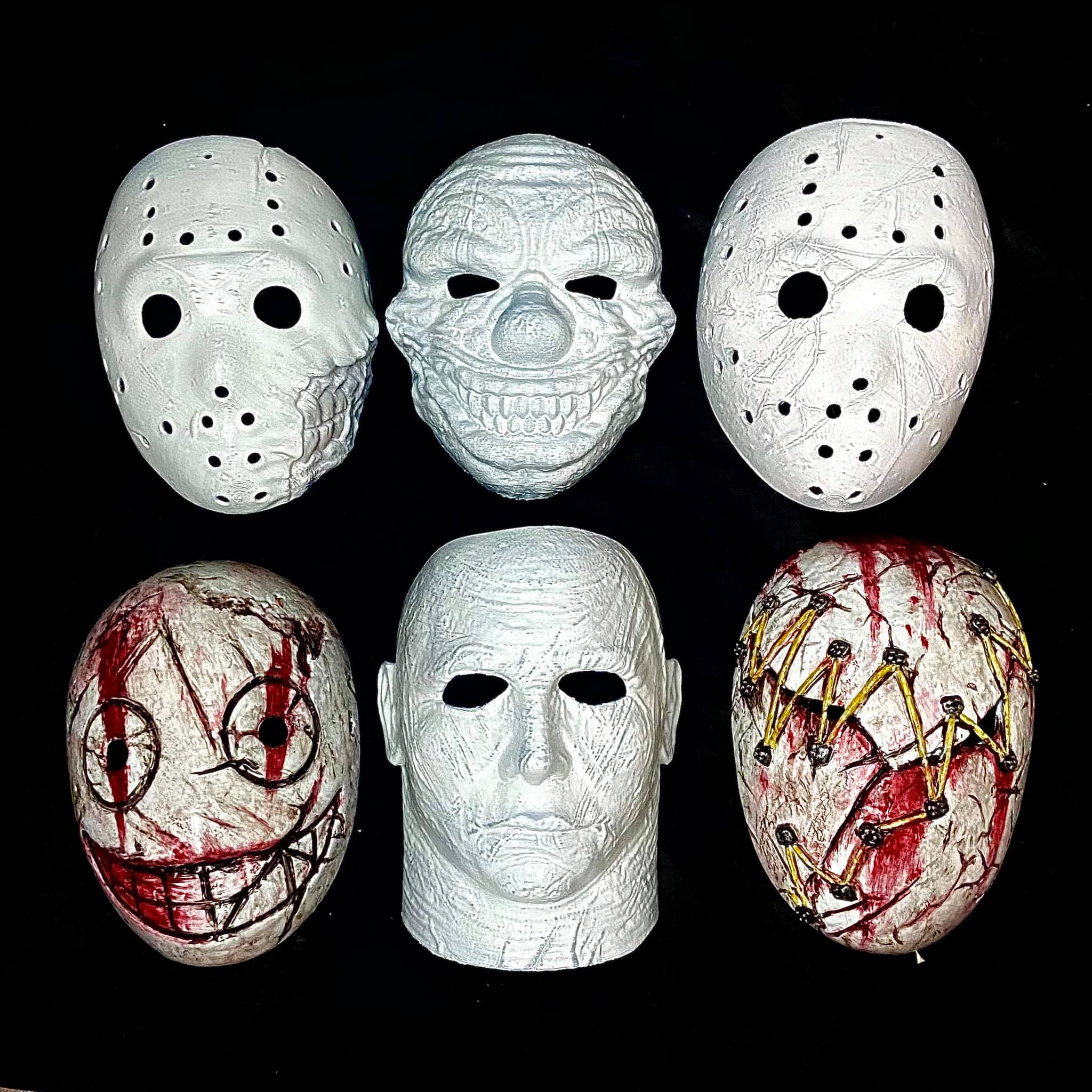 🎬 Jason Voorhees Mask - Friday 13th Movie 1988 - Horror
