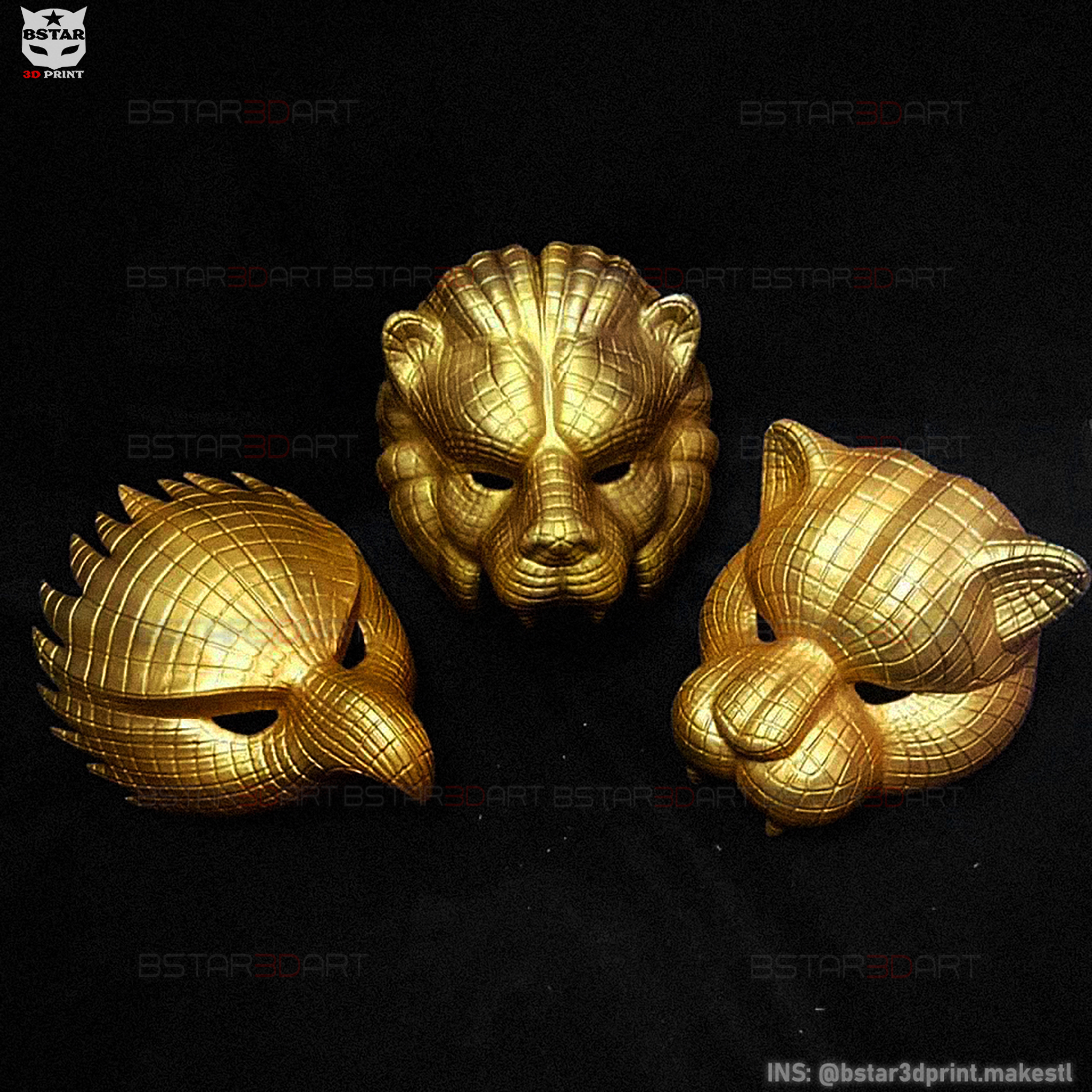 🦑 Squid Game Mask - Vip Eagle Mask Cosplay 3D print model・3D Print with  the Anycubic 3D printer・Cults