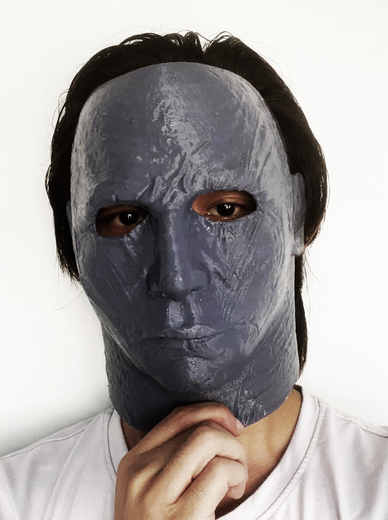 Máscara De Cosplay De Michael Myers Para Adultos | Cuotas sin interés Máscara De Cosplay De Michael Myers Para Adultos | Cuotas sin interés