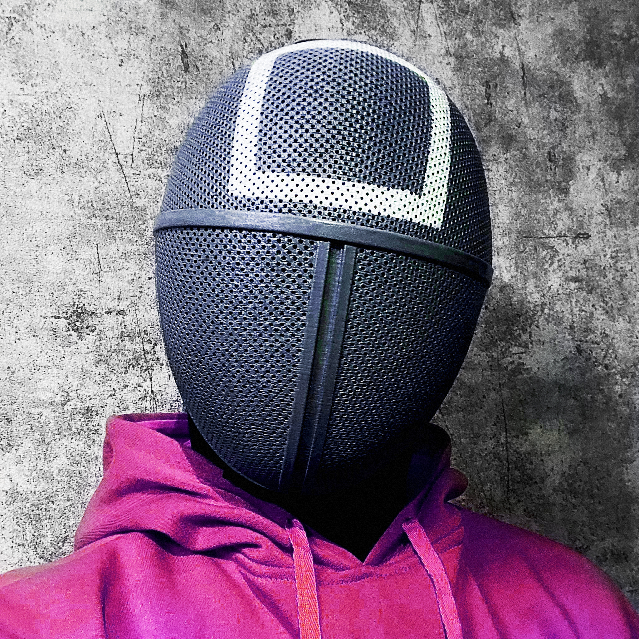 🦑 Squid Game Mask - Soldier Mask Cosplay 3D print model・3D