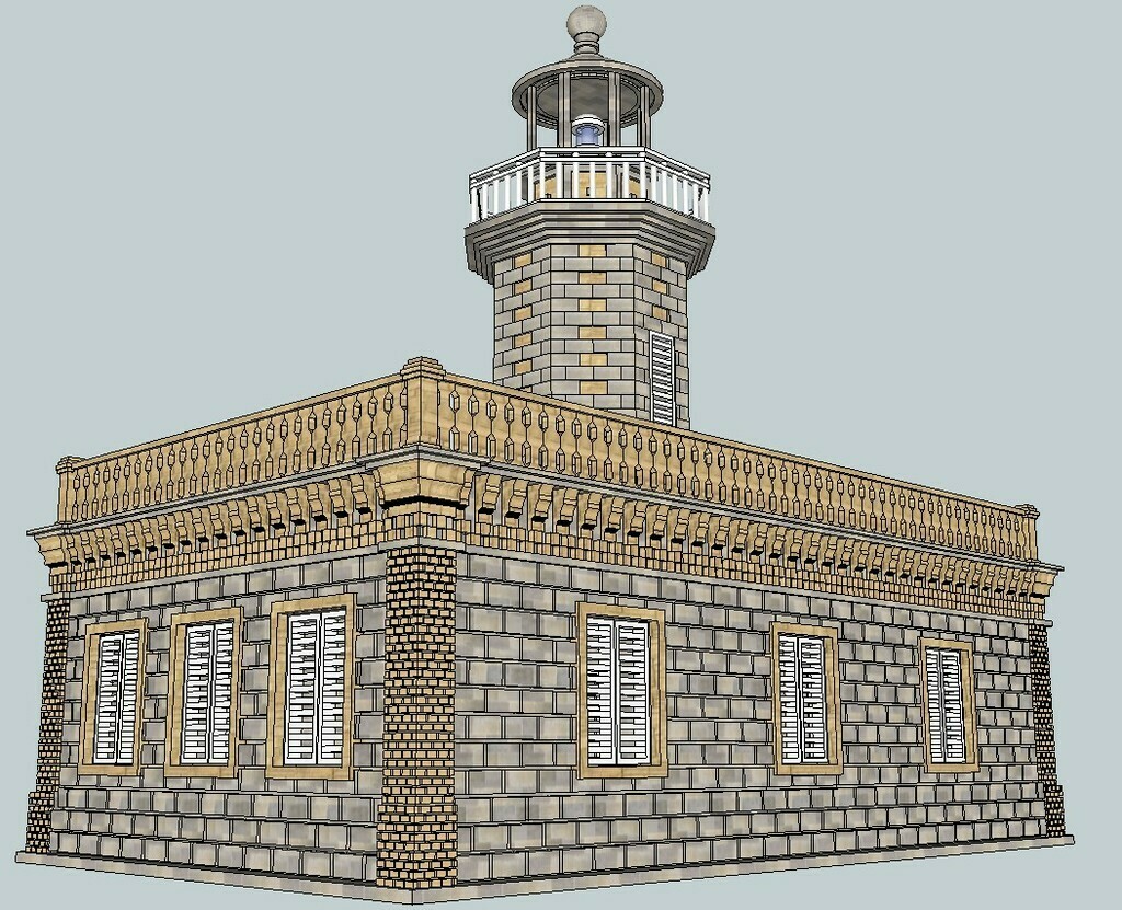 🏠 HO Scale Guanica Bay Lighthouse・Free 3D File for ・Cults