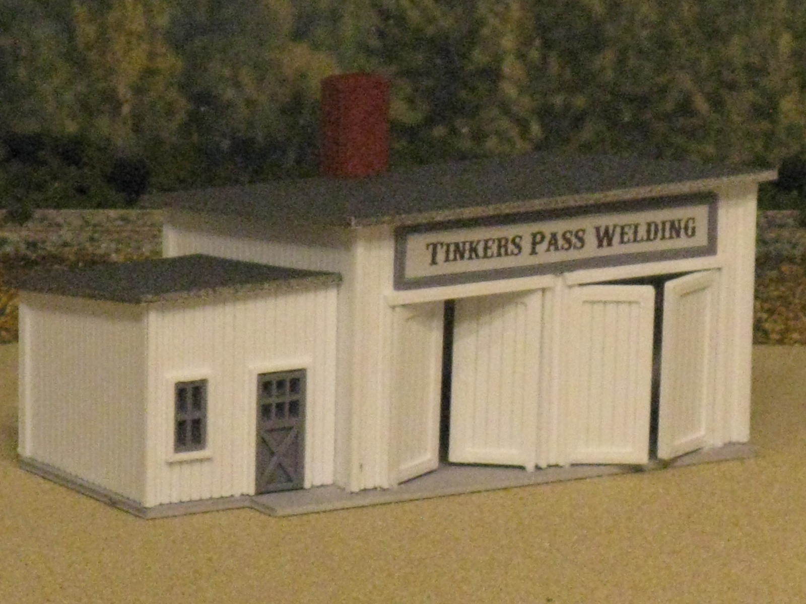 🏛️ HO Scale Vintage Welding Shop・Free STL File for ・Cults
