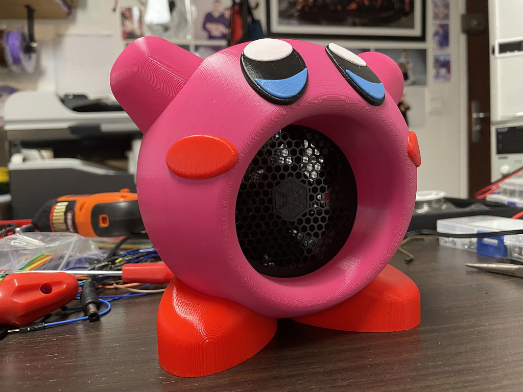 Free 3D file Kirby Fume Extractor Multi Parts (MMU) 👨‍🎨 ・3D printer