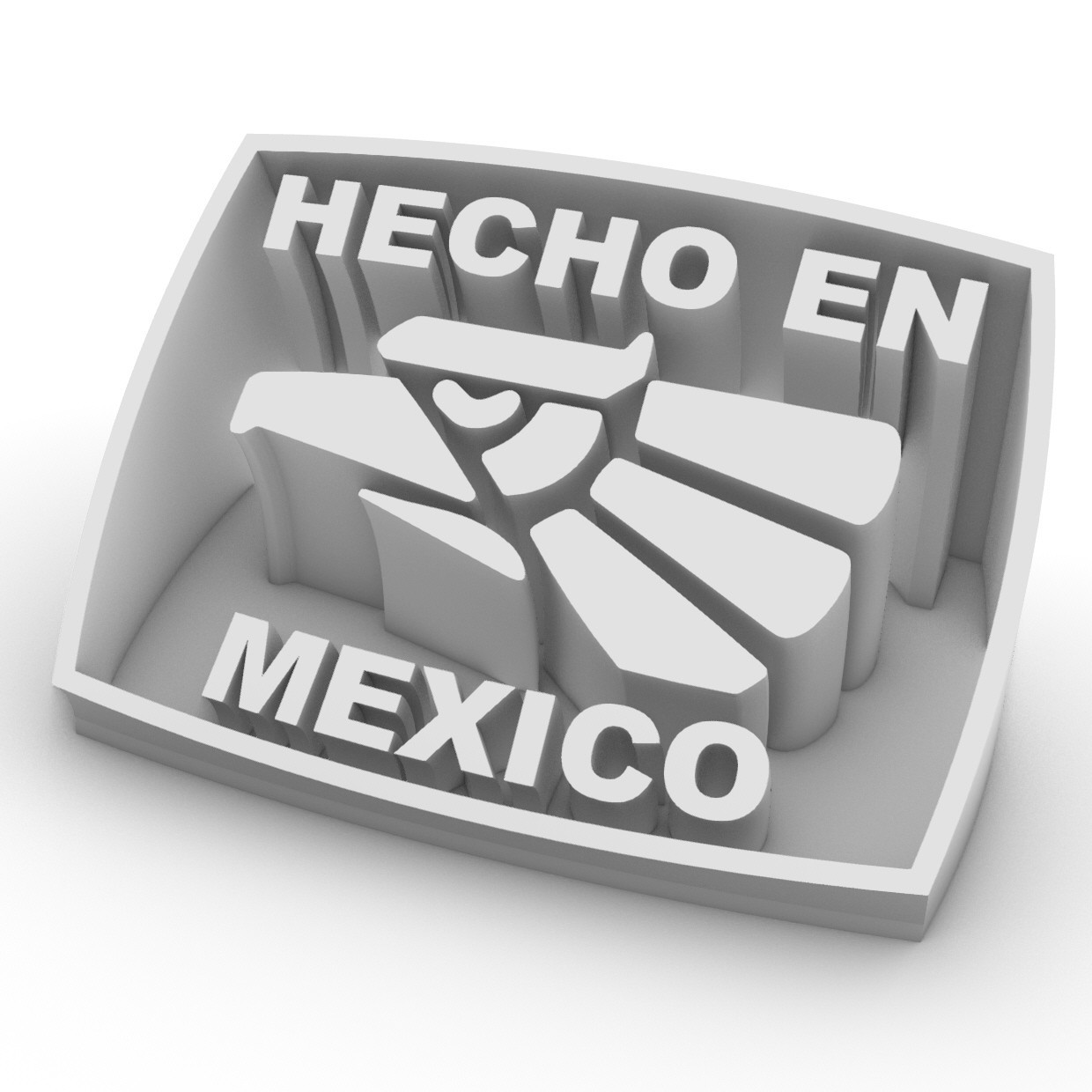🇲🇽 Fabriqué au Mexique・Fichier STL pour ・Cults, image size:1240x1240
