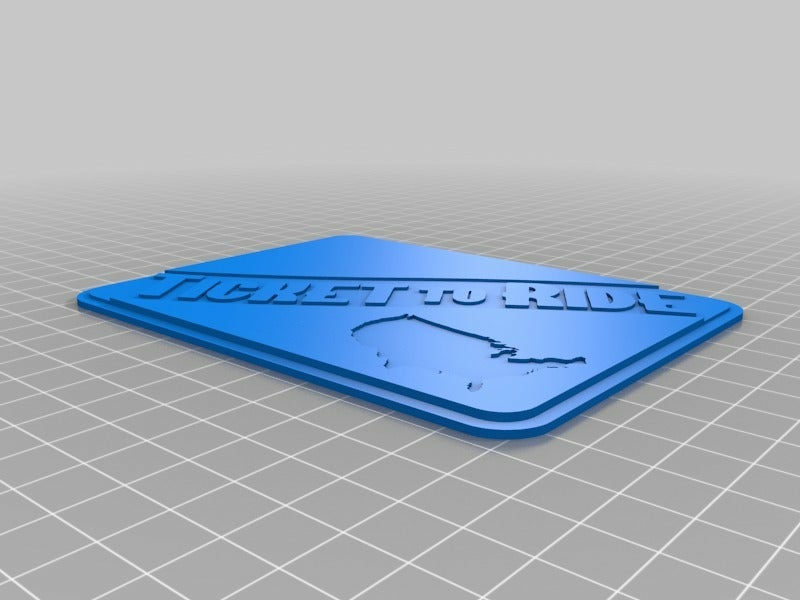 Free STL file Ticket to Ride Card Case 🎫 ・3D printing model to download ...