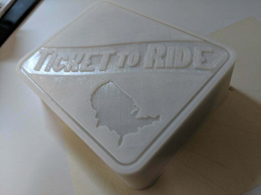 Free STL file Ticket to Ride Card Case 🎫 ・3D printing model to download ...