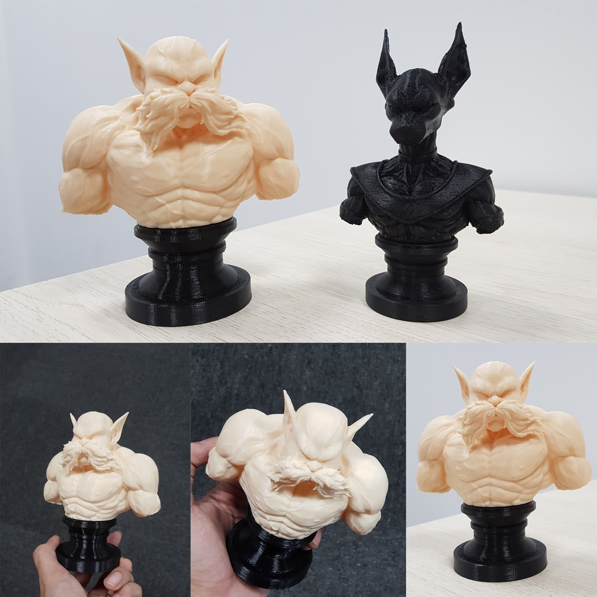 3D printer Beerus STL- Toppo STL - Combo Dragon Ball Super 3D Print ...