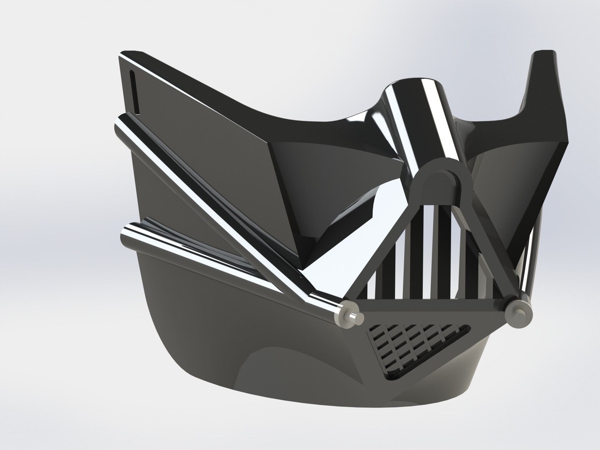 ⭐ Darth Vader Face Mask・ STL File for ・Cults