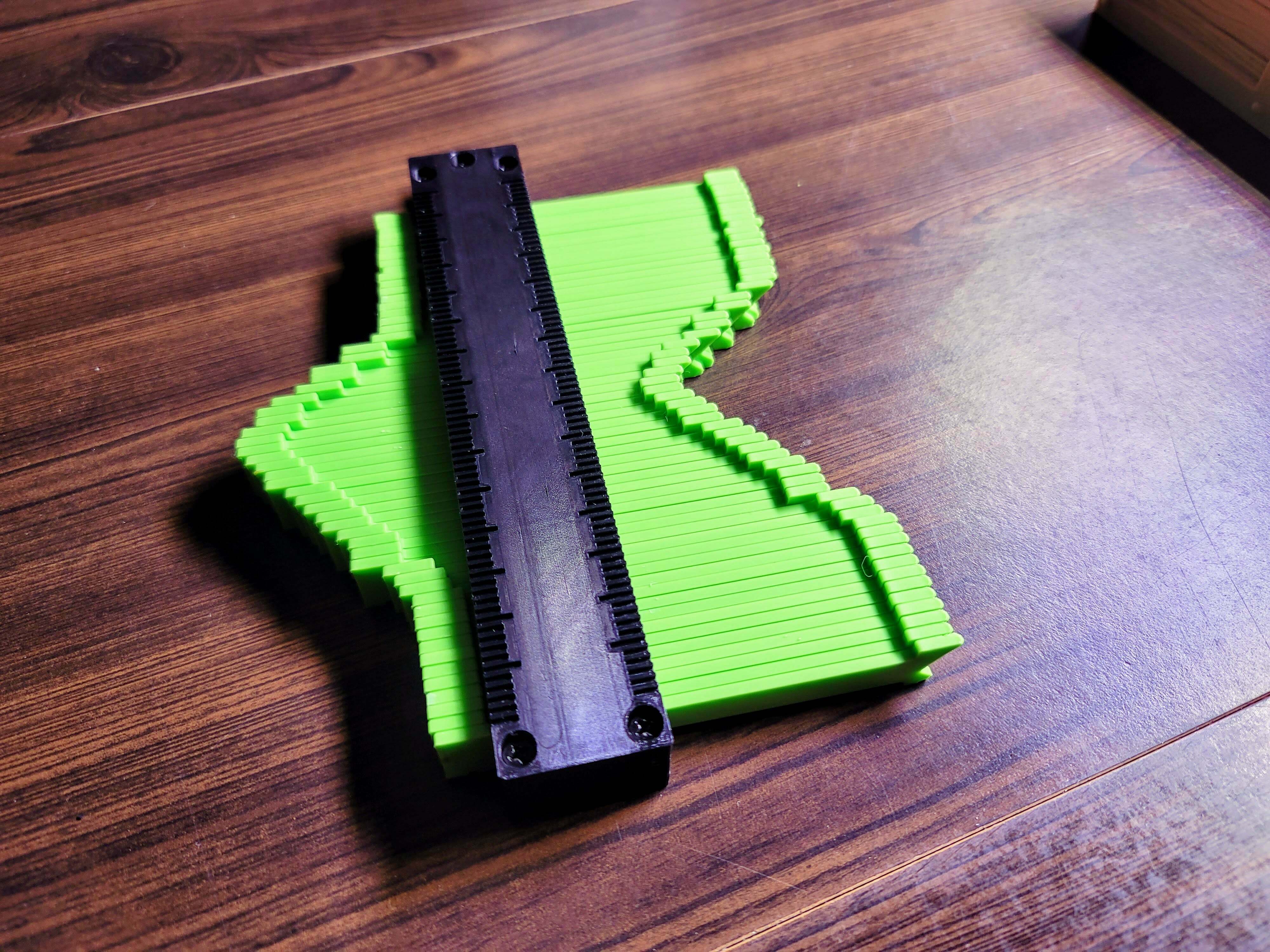 🧞♂️ STL Lockable Contour Gauge・ 3D File for ・Cults