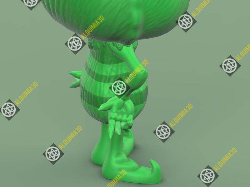 🎄 Grinch・ OBJ File for ・Cults