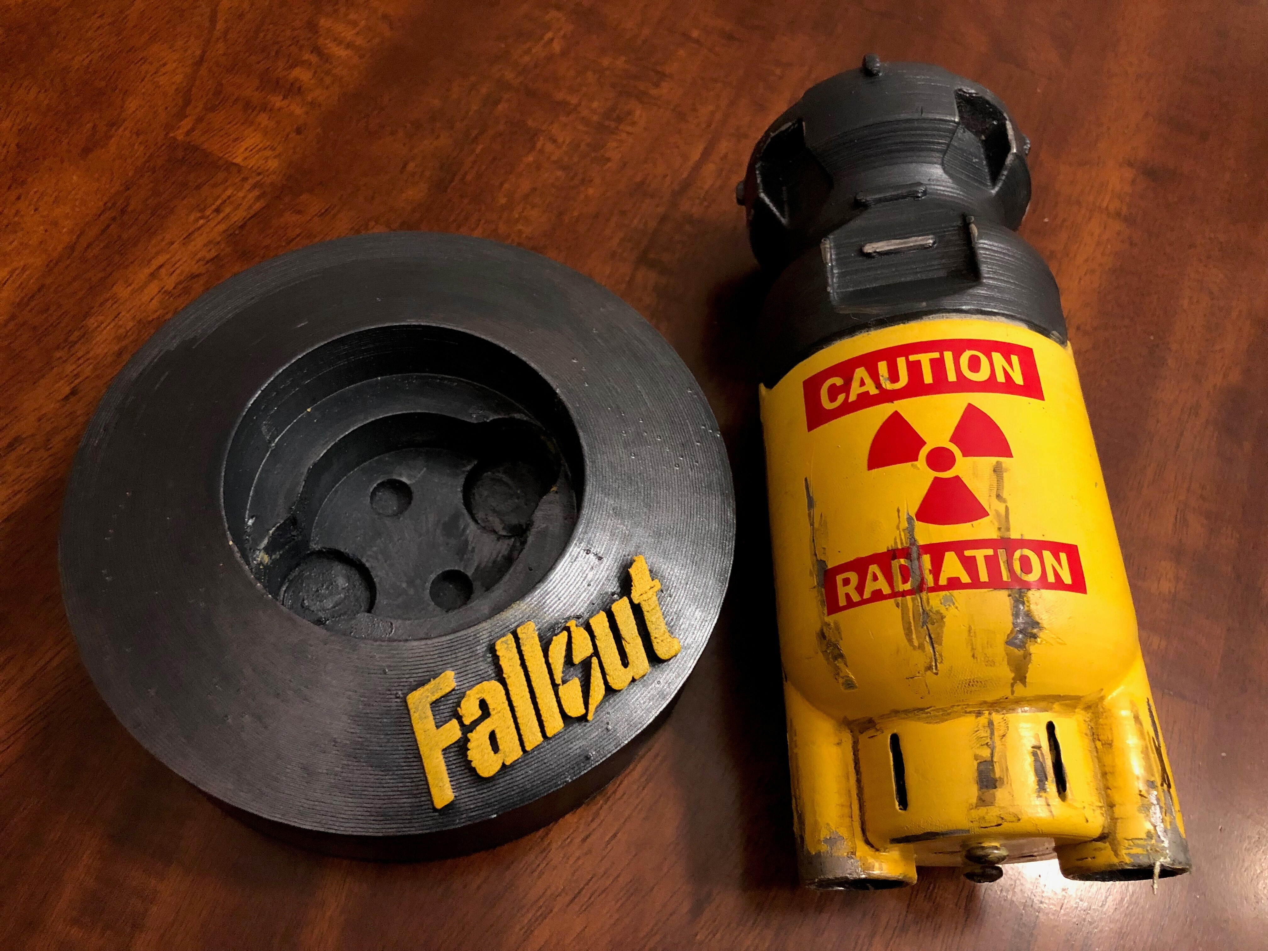🎭 Fallout Fusion Core Display Stand・Free 3D File for ・Cults