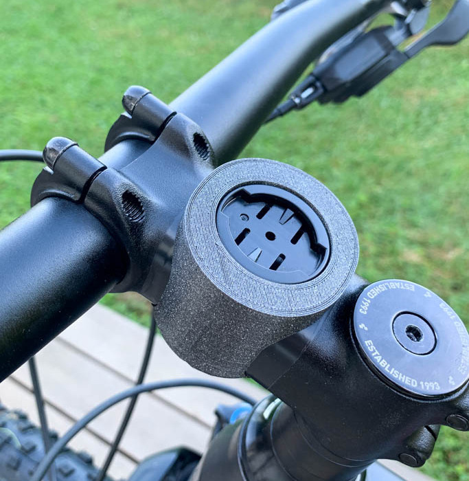 STL file GARMIN Edge Mount for large stem 🏠 ・Design to download and 3D