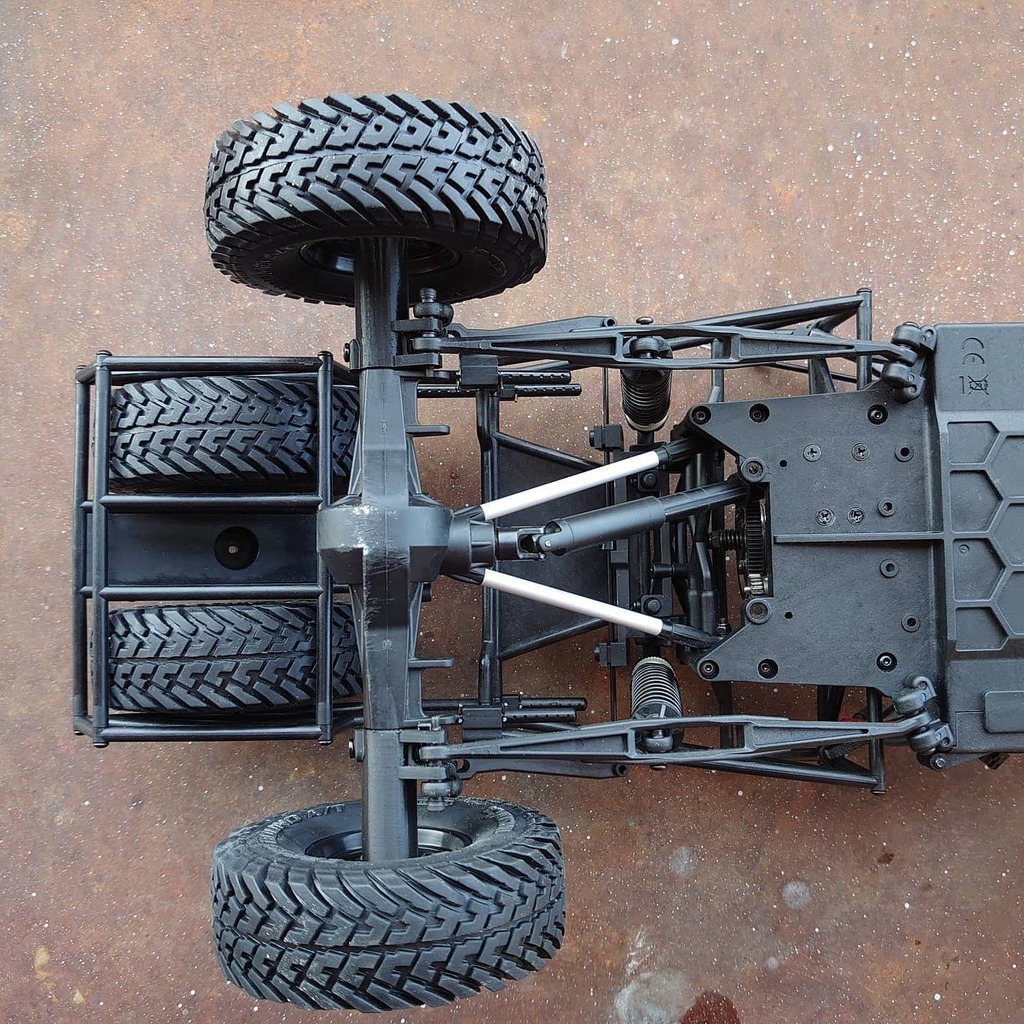 🎲 Kyosho Rampage, Axial AX10 axle adapter V2・Free 3D File for ・Cults