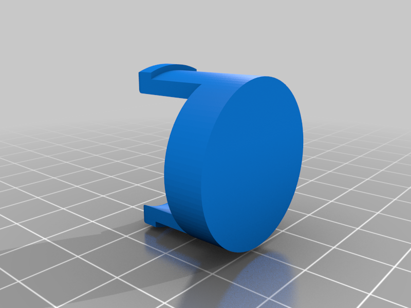 Free STL file button stroller peg Perego handlebar position adjustment